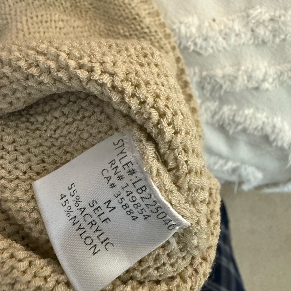 Sage V-Neck Sweater  tank in Light Brown - Picture 2 of 8